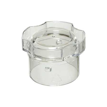 Univen Blender Jar Lid and Cap fits Oster 124461 Round Jar with 5.125" Inside Diameter White