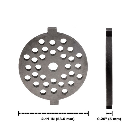 Univen Fine Disc fits Oster Meat and Food Grinder Replaces Oster 22881