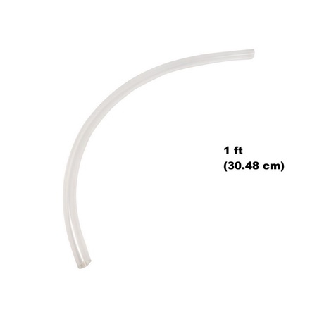 Univen High Temp FDA Food Grade Clear Silicone Tubing 9mm ID X 13mm OD Per Foot
