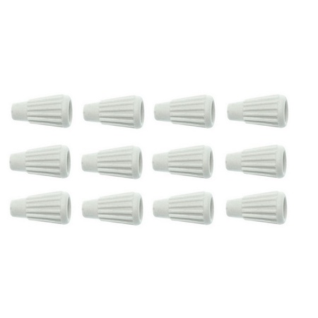 Univen Porcelain Ceramic Twist Wire Connector Small Size 12 Pack