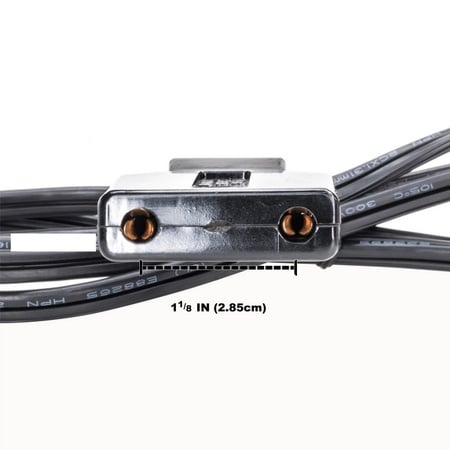 Power Cord, 6' length, 1-1/16'' Terminal Spacing, fits Roaster Ovens 16 AWG HPN Cord