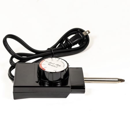 Univen Wide Thermostat Control Cord fits Frypans and Skillets  with 1 and 9/16" Terminal Spacing
