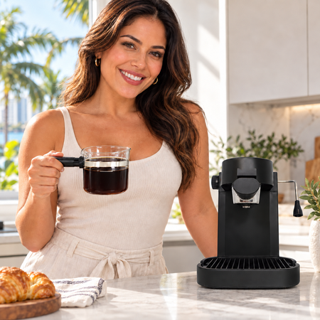 Univen 4 Cup Glass Espresso Coffee Carafe fits Mr. Coffee, Krups, Salton, DeLonghi, Imusa, etc