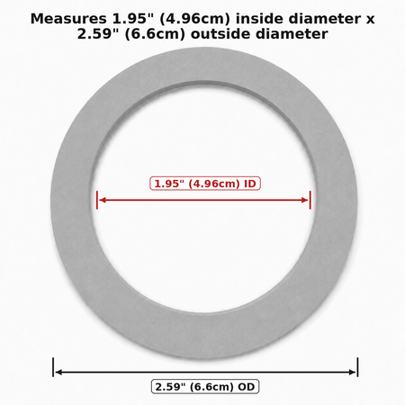 Univen Blender O-ring Gasket Seal Compatible with Oster & Osterizer Blenders Made in USA 3 Pack