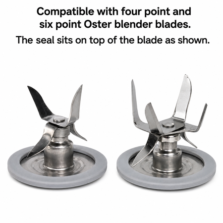 Univen Blender O-ring Gasket Seal Compatible with Oster & Osterizer Blenders Made in USA 3 Pack