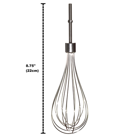 Univen Hand Mixer Stainless Steel Pro Whisk Compatible with KitchenAid KHMPW
