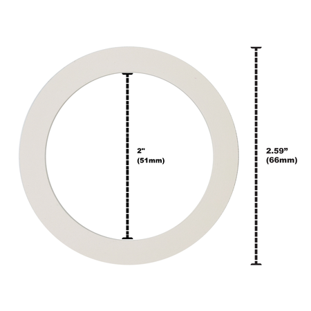 Univen 2.25" (57mm) Espresso Filter and Gasket Seals Compatible with Bialetti 3 Cup Aluminum Espresso Makers