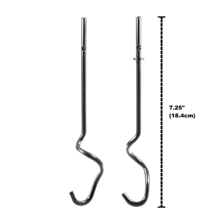 Univen CHM-DH Dough Hook Set Compatible with Cuisinart CHM Series Hand Mixers