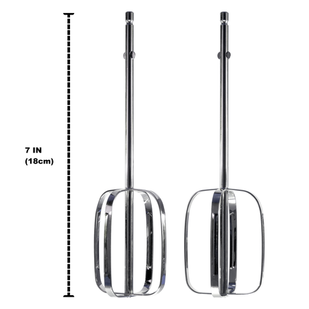 Univen Mixer Beaters Compatible with Lord Eagle 300W Hand Mixer Model CX-6603 Only