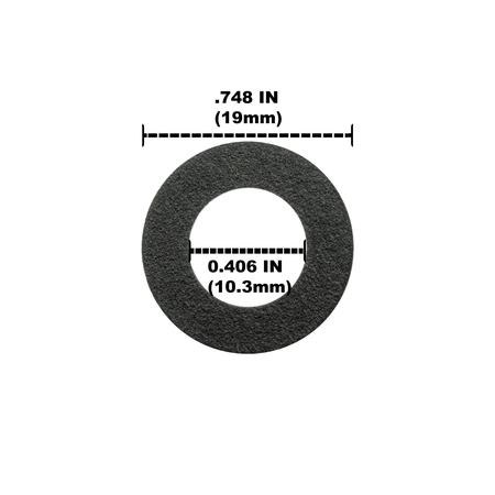 Univen Fiber Shim Washers Compatible with KitchenAid Mixers WPW10323373 3180161 4159529 4159530 6 PACK