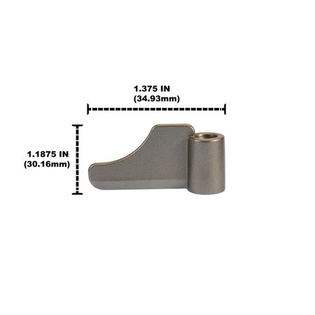 Univen 2 Pack Breadmaker Beadmachine Kneading Paddle Compatible with Zojirushi BB-PAC20 8-BBP-P070