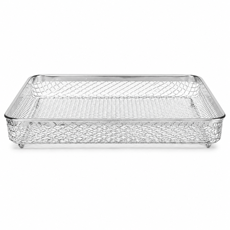 Univen Stainless Steel Upgraded Air Fryer Basket Compatible with Cuisinart Airfryer Oven TOA-26 TOA-28
