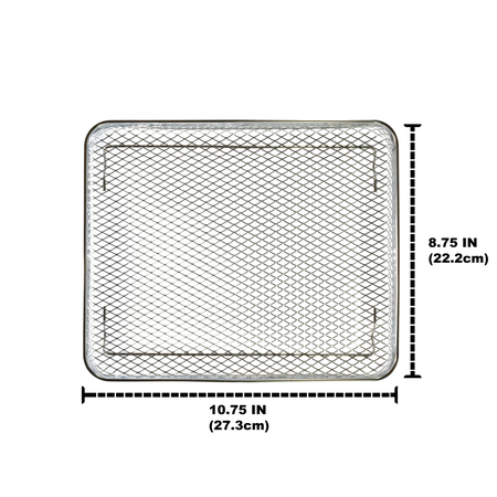 Univen Stainless Steel Upgraded Air Fryer Basket Compatible with Cuisinart Airfryer Oven TOA-26 TOA-28