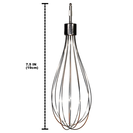Univen Stainless Steel Wire Whisk Compatible with Cuisinart CSB-77WA CSB-76 CSB-77 CSB-79 CSB-80 CSB-85 HB-154PC