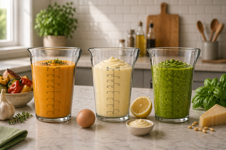Univen Blender Measuring Cup 16 ounce (2 cups, 500ml) Compatible with Cuisinart Hand Blender CSB-79 CSB79MC