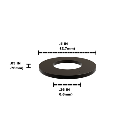 Univen Thrust Washer Compatible with Oster Clippers Models Classic 76, A5, A6, 58543 2 Pack