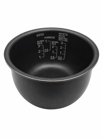 Univen Nonstick Rice Pan Bowl Only Compatible with Zojirushi 3-Cup Rice Cooker B250 NS-LAC05 8-NSL-P220 6-7/8" Diameter
