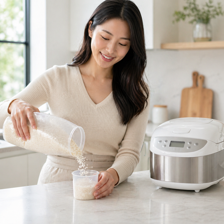 Univen 180ml PP Rice Measuring Cup Compatible with Zojirushi Rice Cookers 8-M-CUP 2 Pack