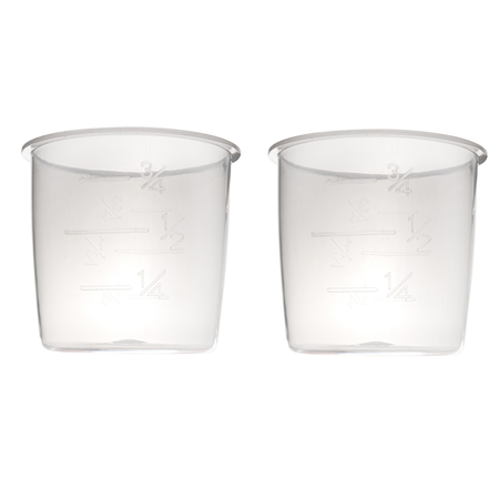 Univen 180ml PP Rice Measuring Cup Compatible with Zojirushi Rice Cookers 8-M-CUP 2 Pack