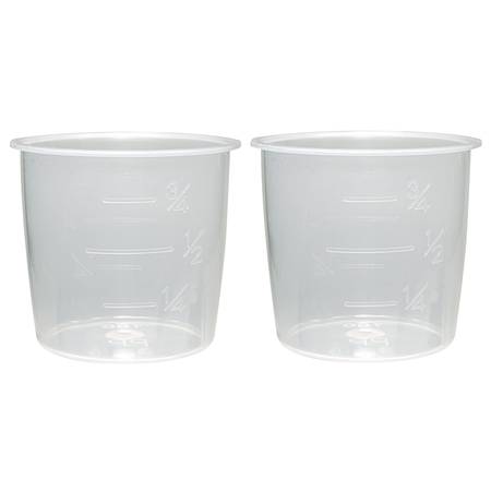 Univen 180ml PP Rice Measuring Cup Compatible with Zojirushi Rice Cookers 8-M-CUP 2 Pack