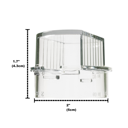 Univen Blender Filler Lid Measuring Cap Insert Compatible with Oster and Osterizer 50613