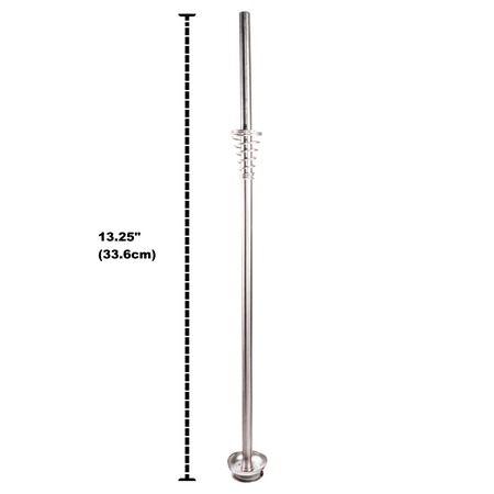 Univen Coffee Maker Pump Stem Tube with Spring 13.25" (33.6cm) Compatible with Hamilton Beach 55060 D50065 990044100