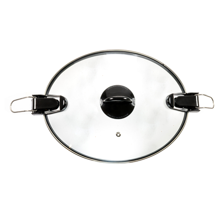 Univen Oval Glass Slow Cooker Lid Only Compatible with 6.5QT Crock-Pot Cook & Carry Slow Cooker Model SCCPVL659-S