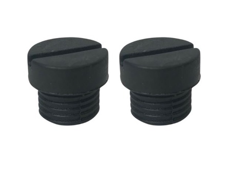 Univen Mixer Motor Carbon Brush Screw Caps Compatible with KitchenAid 3184212 WP3184212 2 PACK
