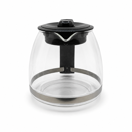 Univen 8 Cup Glass Coffee Maker Carafe Adjustable Height