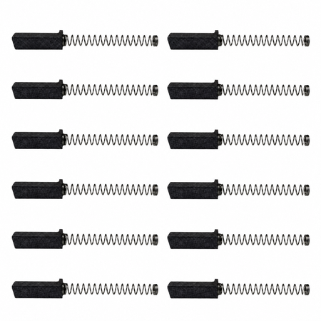 Univen Motor Carbon Brush fits KitchenAid Mixers WPW10380496 12 Pack