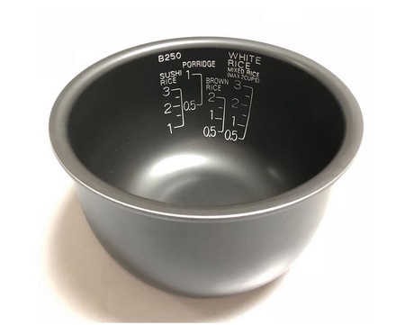 Univen Nonstick Rice Pan Bowl Only Compatible with Zojirushi 3-Cup Rice Cooker NS-LAC05 8-NSL-P220 B250 6-7/8" Diameter