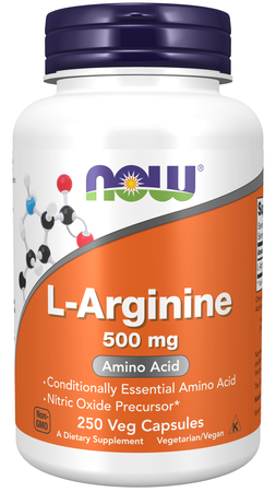 Now Foods L-Arginine 500 Mg - 250 Capsules