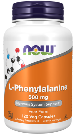 Now Foods L-Phenylalanine 500 Mg - 120 Cap