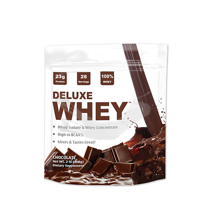 Deluxe Whey Protein Chocolate - 2 Lb
