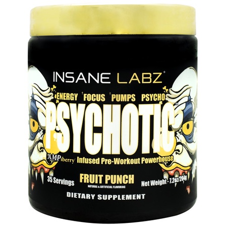 Insane Labz Psychotic Gold  Fruit Punch - 35 Servings
