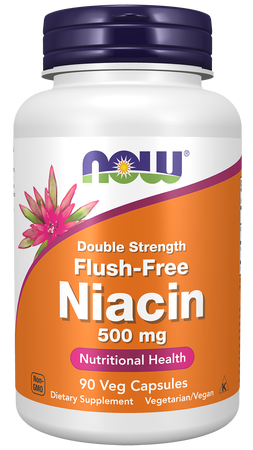 Now Foods Niacin 500 Mg Flush-Free - 90 Veg Capsules