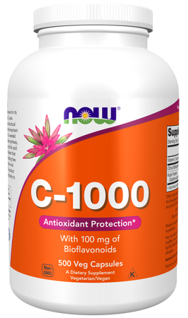Now Foods Vitamin C 1000 Mg Capsules - 500 Cap