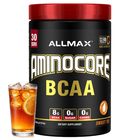 AllMax Nutrition Aminocore BCAA  Sweet Tea - 30 Servings