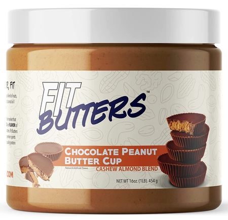 Fit Butters Chocolate Peanut Butter Cup Cashew/Almond Butter - 1 Lb
