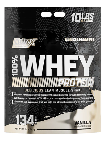 Nutrex 100% Whey Concentrate & Isolate  Vanilla - 10 Lb