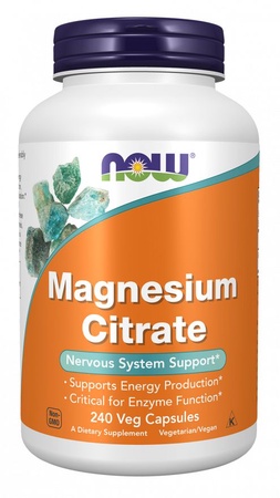Now Foods Magnesium Citrate - 240 Capsules
