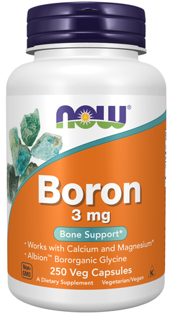 Now Foods Boron 3 Mg - 250 Cap