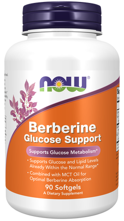 Now Foods Berberine Glucose Support - 90 Sofgels