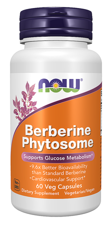 Now Foods Berberine Phytosome - 60 Veg Capsules