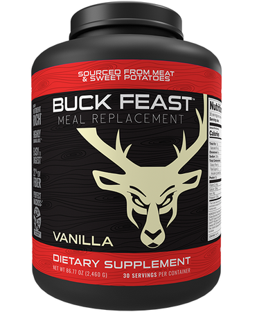Bucked Up Buck Feast Meal Replacement Vanilla - 30 Servings