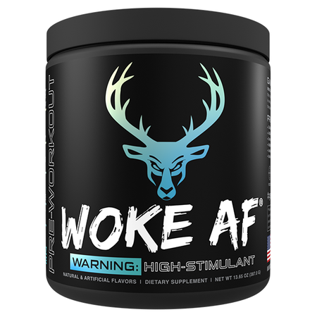 Bucked Up Woke AF Blue Raz Lemonade - 30 Servings
