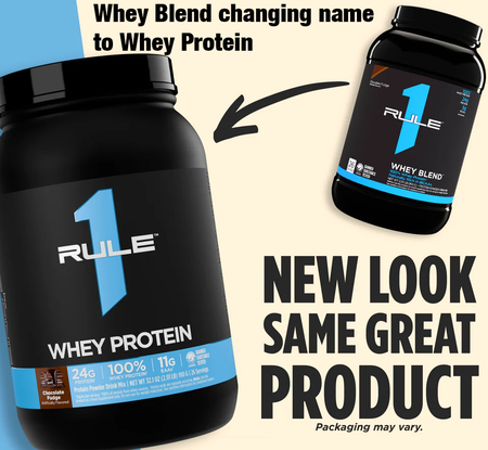 Rule 1 Whey Protein (100% Whey Protein)  Vanilla Ice Cream - 4.95 Lb (68 Servings)