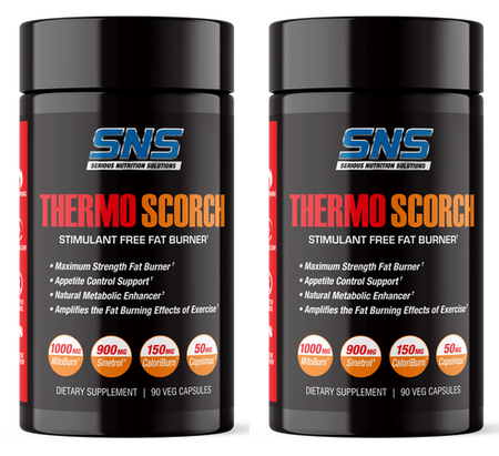 SNS Serious Nutrition Solutions Thermo Scorch - 2 x 90 Cap  TWINPACK