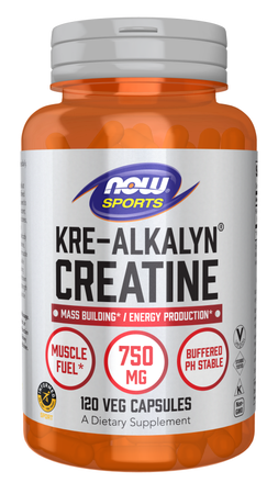 Now Foods Kre-Alkalyn Creatine 750 Mg/Cap - 120 Cap