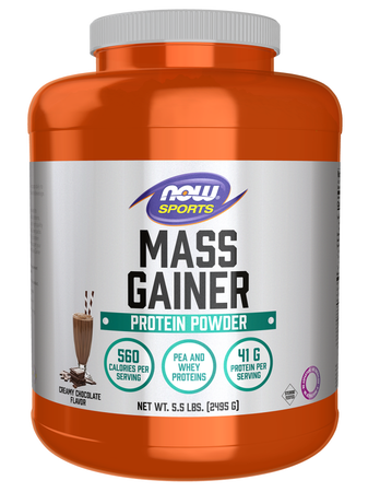 Now Foods Mass Gainer - Creamy Chocolate - 5.5 Lb